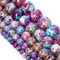 108 Pieces Sea Sediment Imperial Jasper Beads for Jewelry Making 8 MM Colorful Imperial Jasper Gemstones Loose Stone Beads